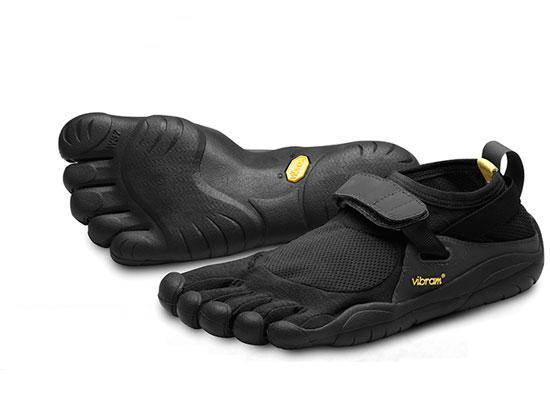 Men and Women can now return to barefoot freedom thanks to Vibram's Five Fingers.