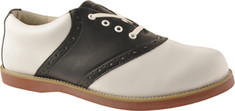 Willits Cheer Saddle White Black Coral Sole Saddle Shoes for Women