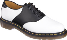 Dr. Martens Rafi Saddle Shoe - White/Black Saddle Shoes for Women