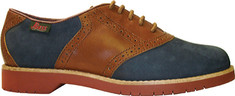 Bass Enfield Navy/Cognac Saddle Shoes for Women