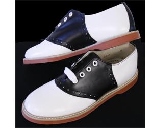 Black and White Saddle Shoes