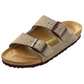Arizona Soft Footbed Taupe Suede