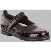 Annapolis Brown Croco Patent Leather