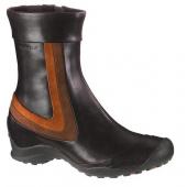 Eden Mid Boot in Multi-Brown Leather