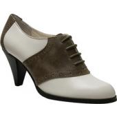 Bass Glenbrook Cloud Atanado/Cream Scholar Leather Saddle Shoes for Women