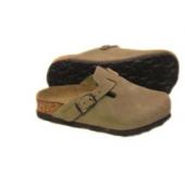 Kids Boston Taupe Suede