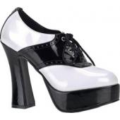 Funtasma Dolly 94 White/Black Saddle Shoes for Women