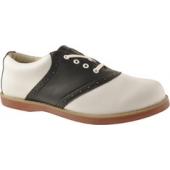 Willits Cheer Saddle White Black Coral Sole Saddle Shoes for Women