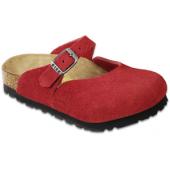 Youth Rosemead Barn Red Suede