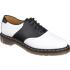 Dr. Martens Rafi Saddle Shoe - White/Black Saddle Shoes for Women