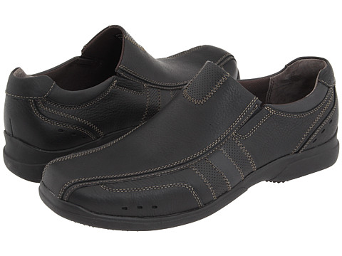 Clarks Apostle Black Oily Leather Shoe - iWantaPair.com - Color: Black