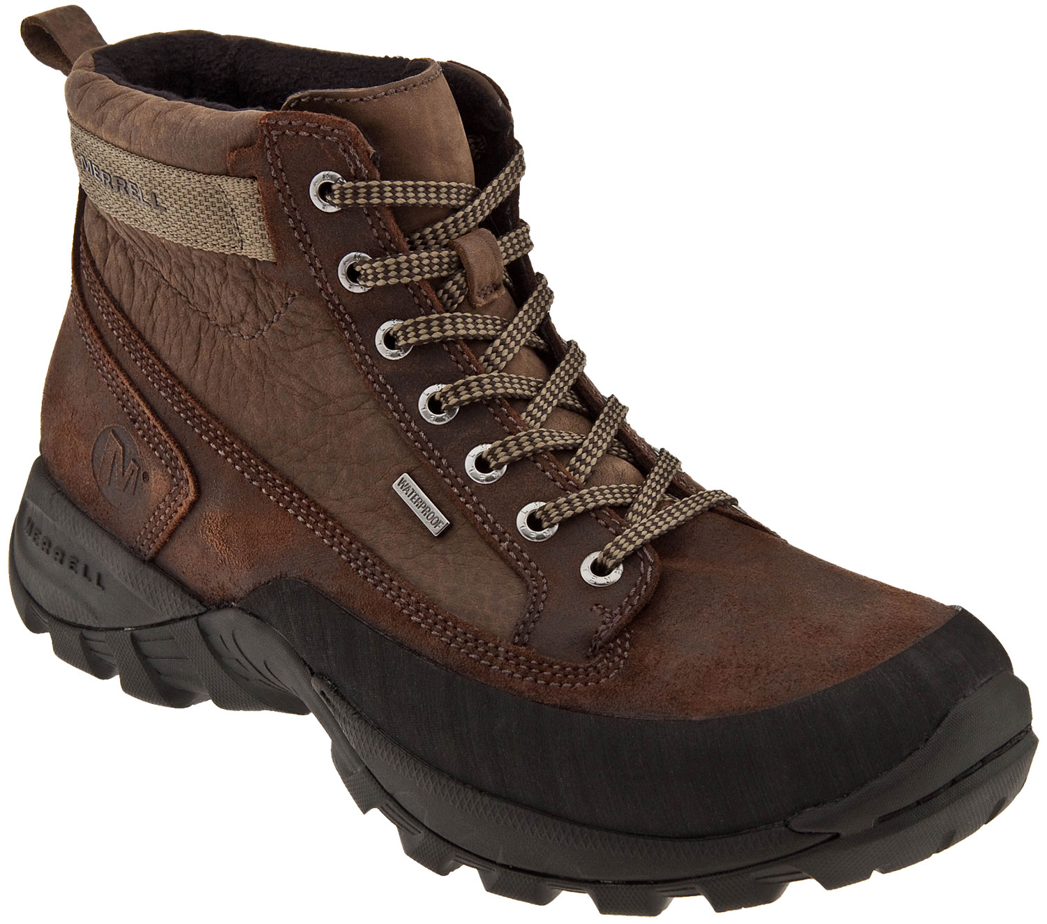 Merrell Graz Waterproof Brownstone Shoe - iWantaPair.com - Color: Brown