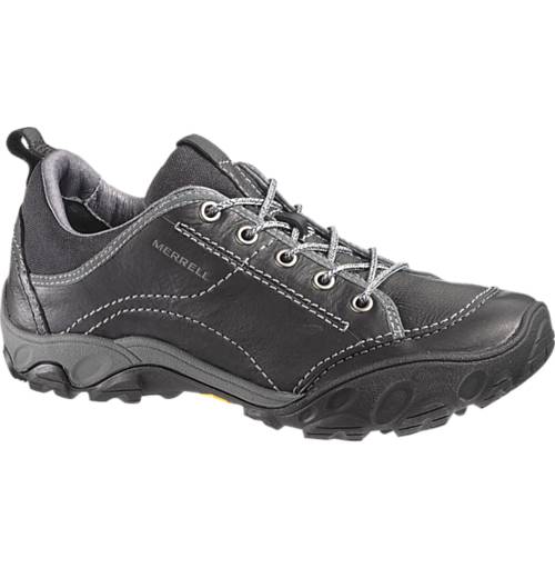 Merrell Sight Black Leather Shoes - iWantaPair.com - Color: Black